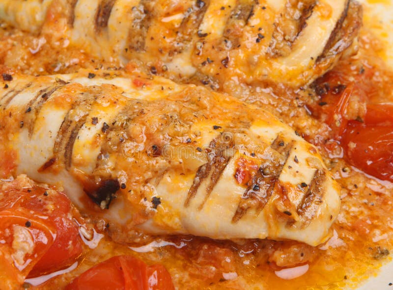 Chicken Breasts in Provencal Sauce Stock Image Image of food, macro