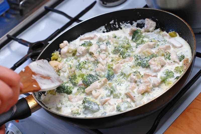 Chicken with broccoli