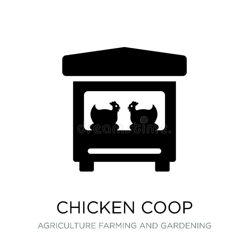 chicken coop icon in trendy design style. chicken coop icon isolated on white background. chicken coop vector icon simple and stock illustration chicken coop icon in trendy design style. chicken coop icon isolated on white background. chicken coop vector icon simple and stock illustration