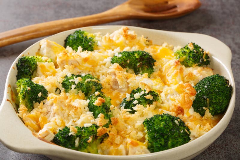 Chicken Divan is a Type of Chicken and Broccoli Casserole with a Creamy