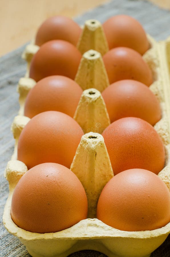 Chicken eggs