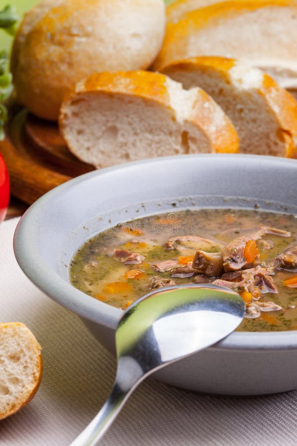 Chicken gizzards stewed. stock image. Image of cuisine 54845303