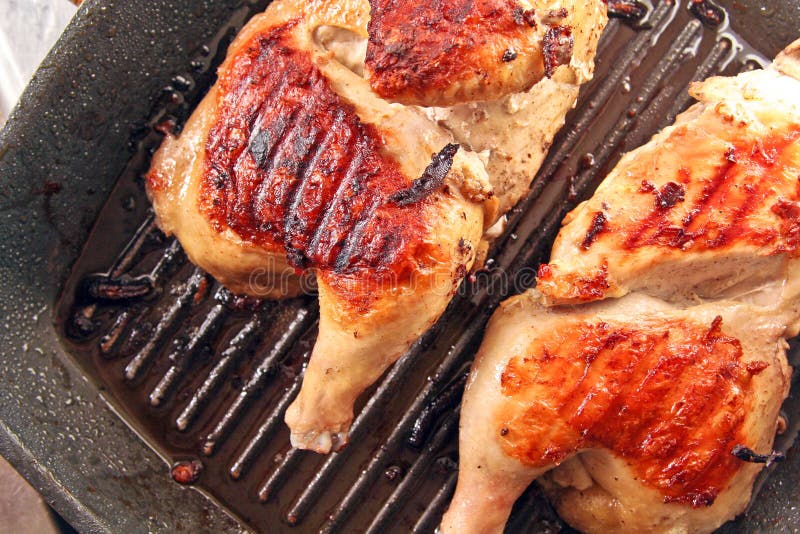 Chicken grilled stock photo. Image of meal, chicken, reddish 20242896