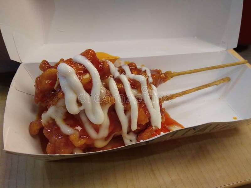 Chicken Hot Rods KFC stock image. Image of indonesia 271494361