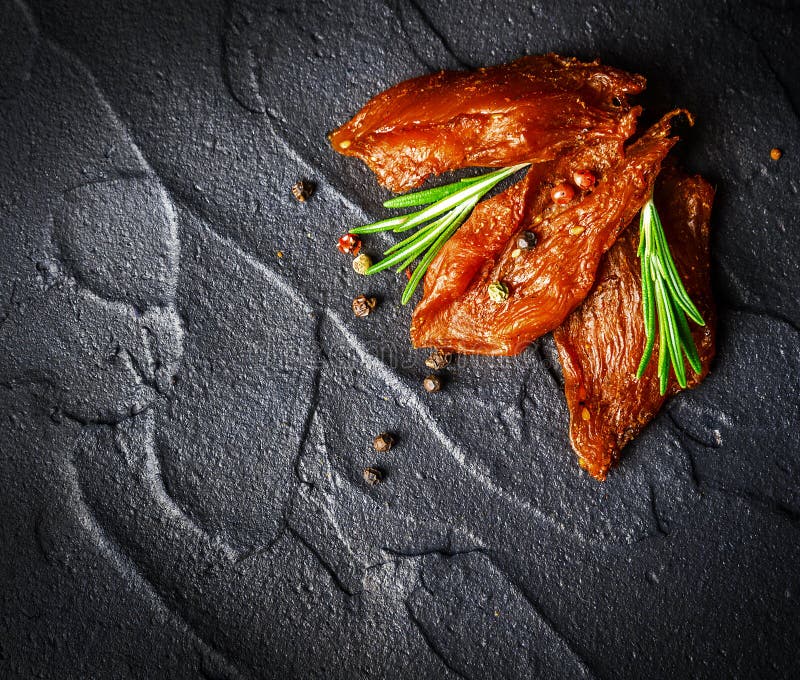 Chicken jerky stock photo. Image of chewy, dried, small 120101162