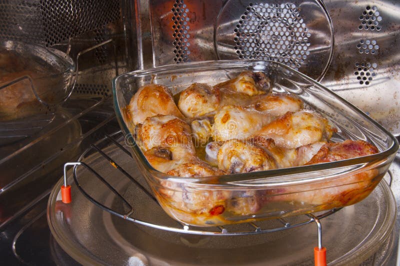 Chicken Legs on a Glass Dish Stock Photo Image of party, dinner 26375684