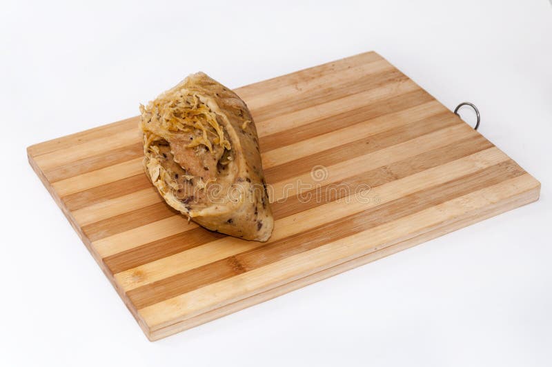 Chicken Livers Cooked with Bread Crumbs and Egg Stock Photo Image of