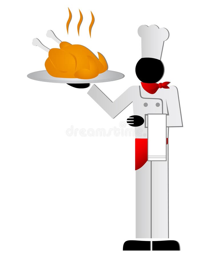 Chicken master stock illustration Chicken master stock illustration