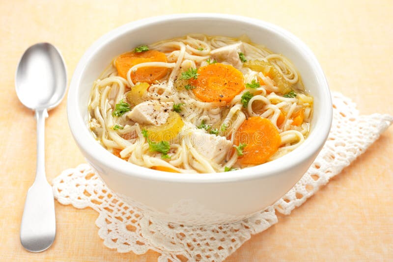 Chicken Noodle Soup Horizontal