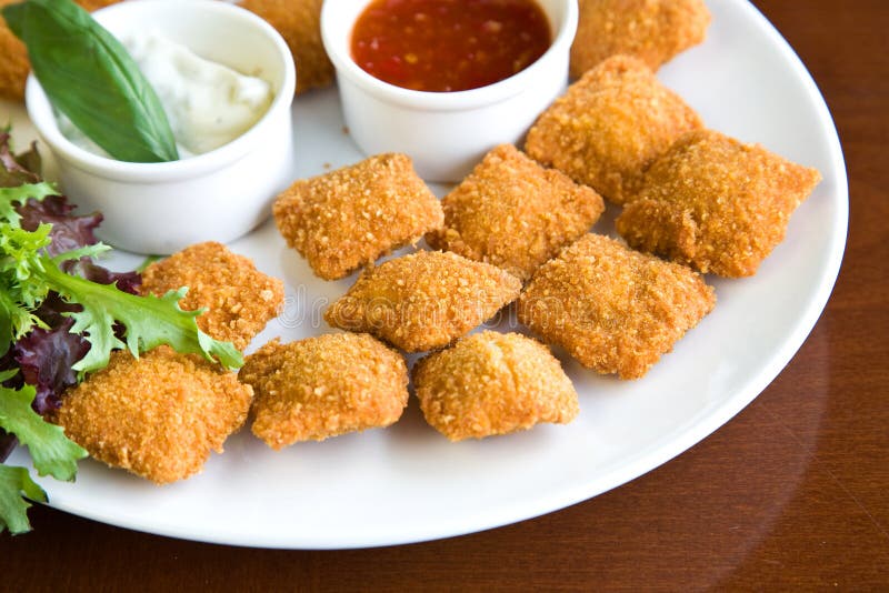 Chicken nuggets stock photo. Image of french, poultry 1294266