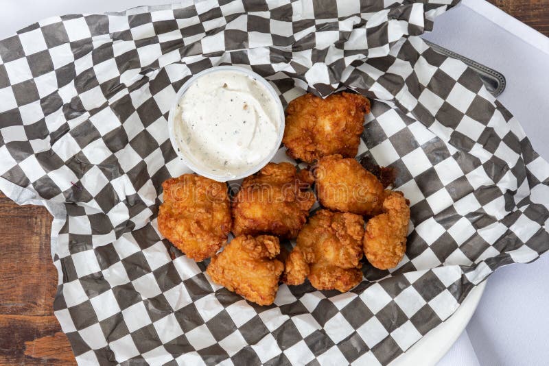 Chicken Nuggets with Dipping Sauce Stock Photo Image of fast, food