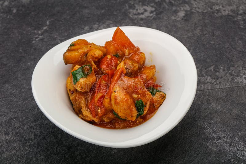 Chicken with Oyster Sauce and Vegetables Stock Photo Image of food