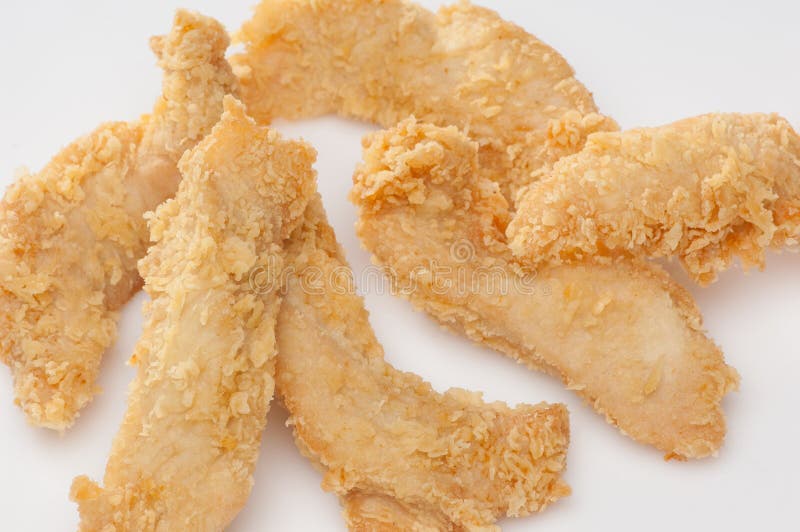 Chicken Pieces in Bread Crumbs Stock Image Image of food, fried 78677663