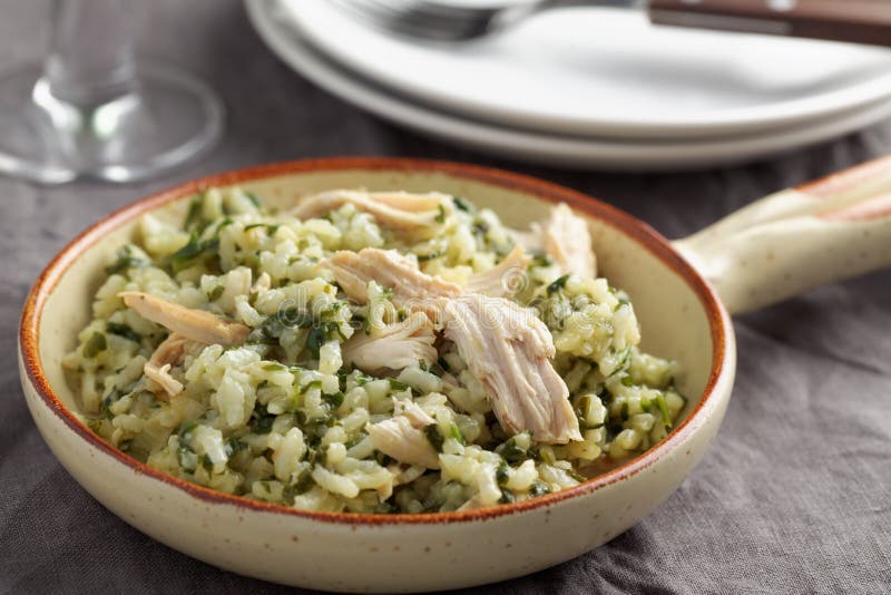 Chicken risotto stock photo. Image of grain, short, prepared 20132376