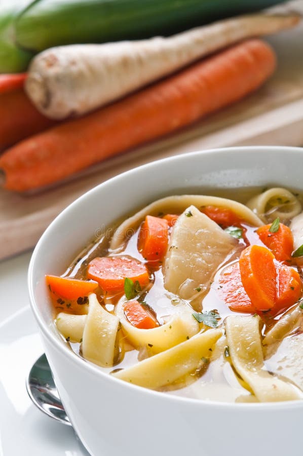 Chicken soup stock photo. Image of fresh, appetizer, bowl 28991264