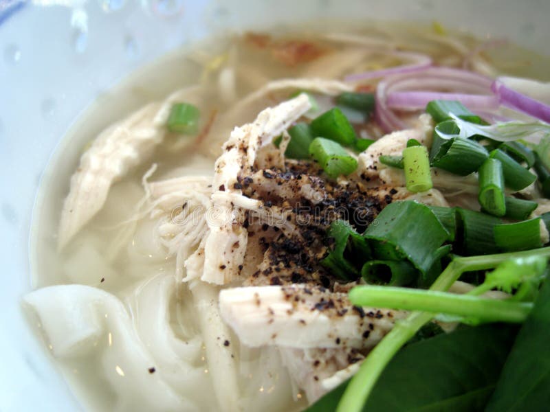 Chicken soup noodle