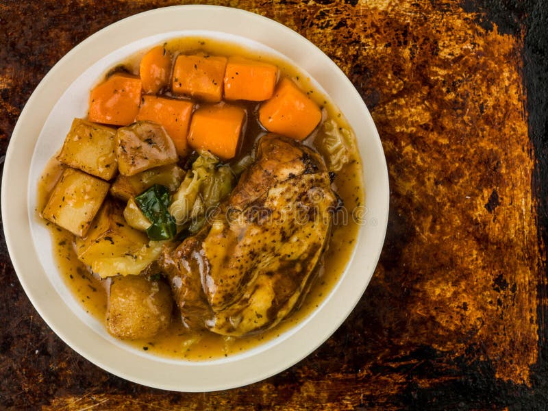 Chicken Stew with Vegetables and Gravy Stock Photo Image of hearty