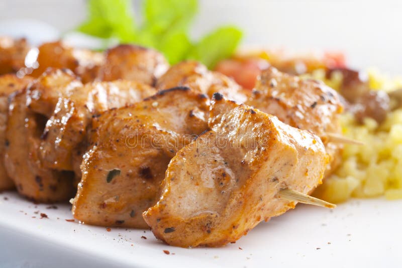 Chicken Tikka stock photo. Image of kebab, indian, food 25329126