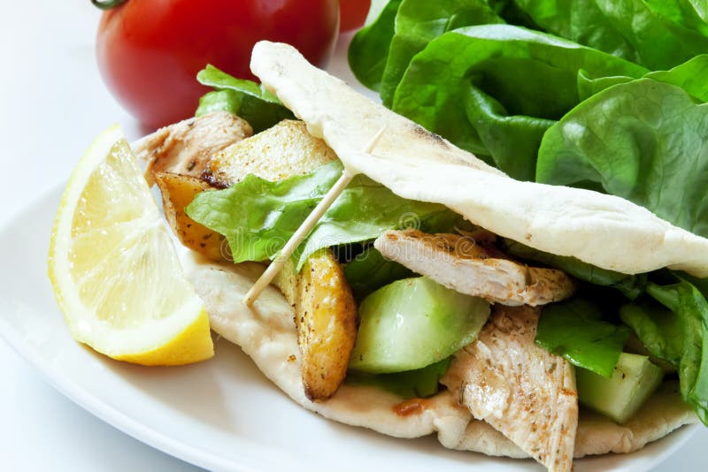 Chicken and Vegetables Kebab Stock Image Image of chicken, meat 38140473