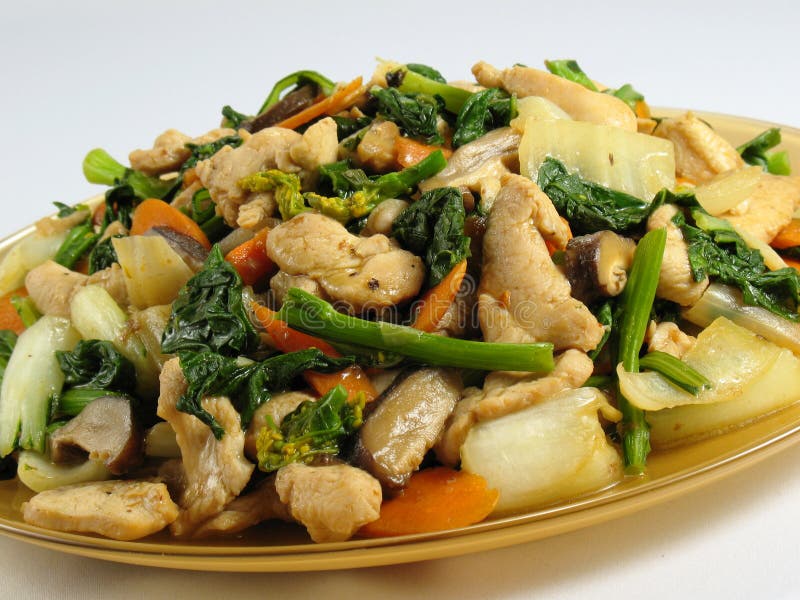 Chicken & Vegetables Stir-Fry