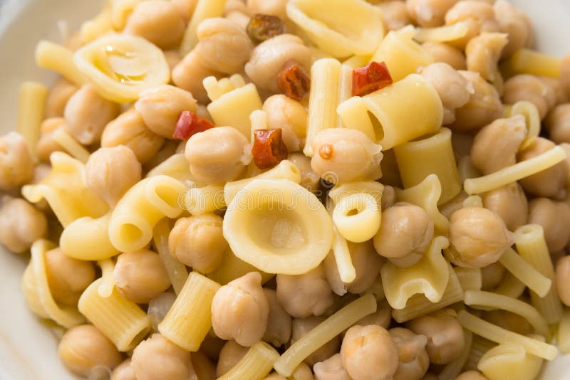 Chickpea Pasta stock photo. Image of tasty, carbohydrate 67102490