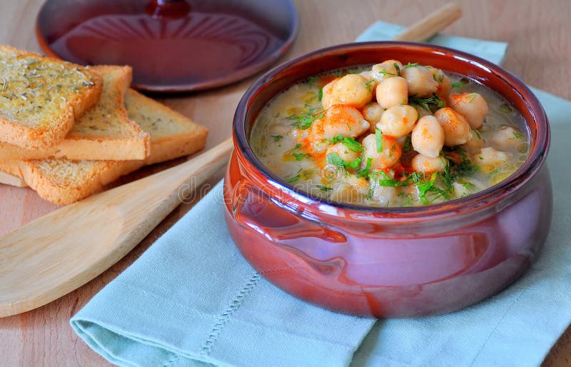 Chickpea soup