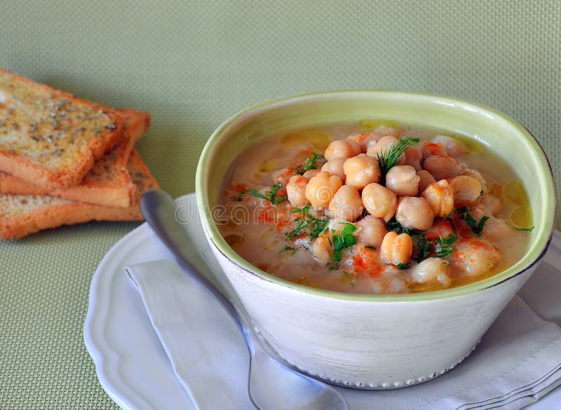 Chickpea soup