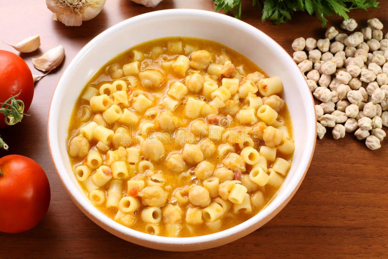 chickpeas ζυμαρικά στοκ φωτογραφία chickpeas ζυμαρικά στοκ φωτογραφία
