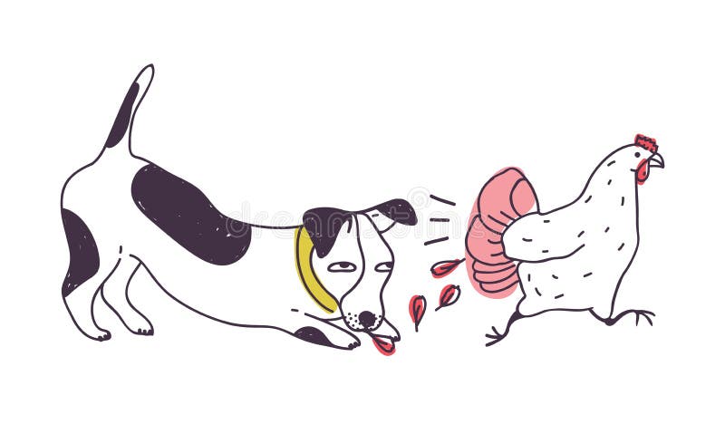 Chien Mechant Dessin Animé