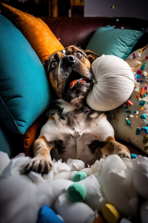 Il Y A Un Tipi Avec Un Chien Qui Dort Dedans Générative Ai