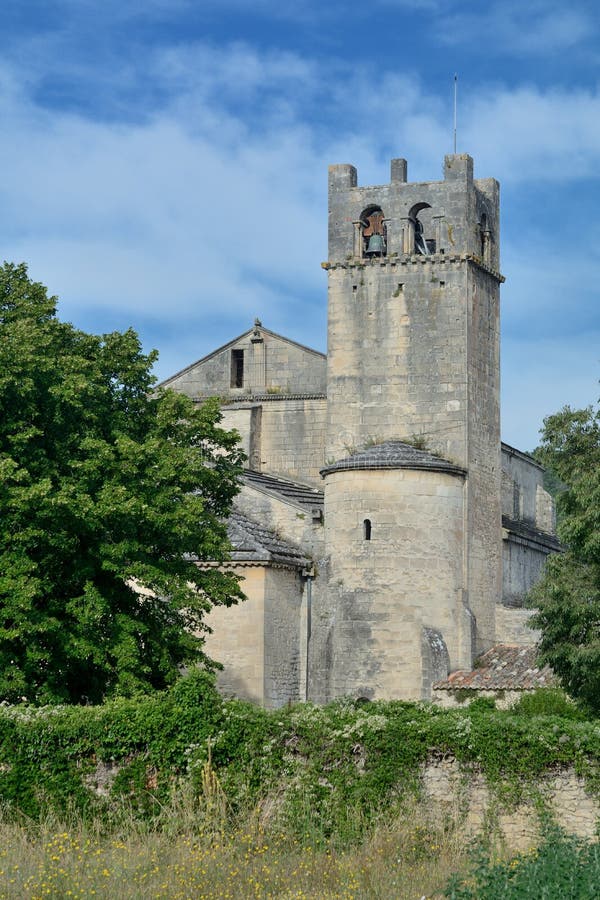 Chiesa alla Vaison-La-lattuga romana fotografie stock libere da diritti Chiesa alla Vaison-La-lattuga romana fotografie stock libere da diritti