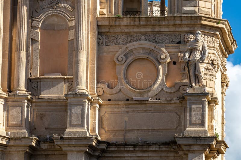 Chiesa barrocco siciliana immagini stock Chiesa barrocco siciliana immagini stock