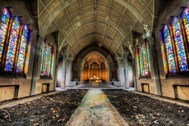 Chiesa cattolica abbandonata