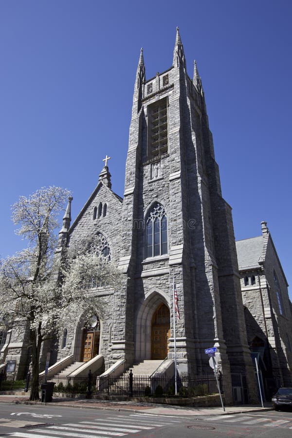 Chiesa Cattolica, Stamford, U.S.A. Fotografia Editoriale ...