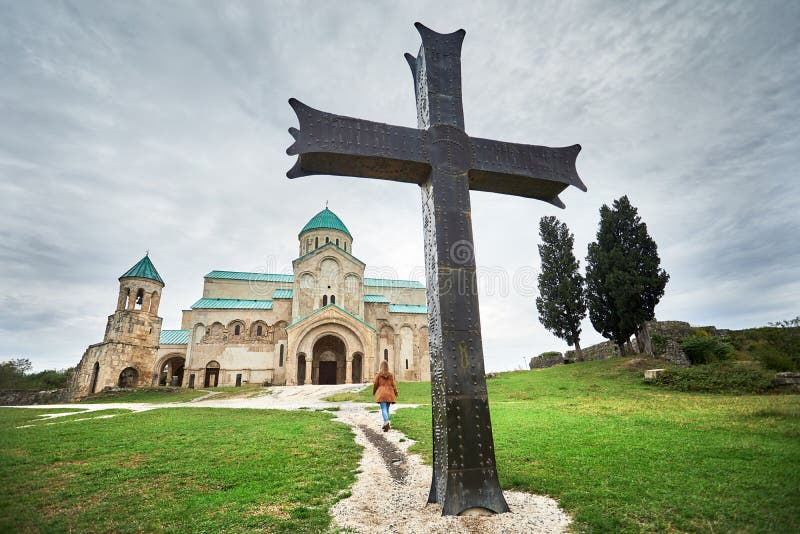 Chiesa cristiana in Georgia immagine stock Chiesa cristiana in Georgia immagine stock