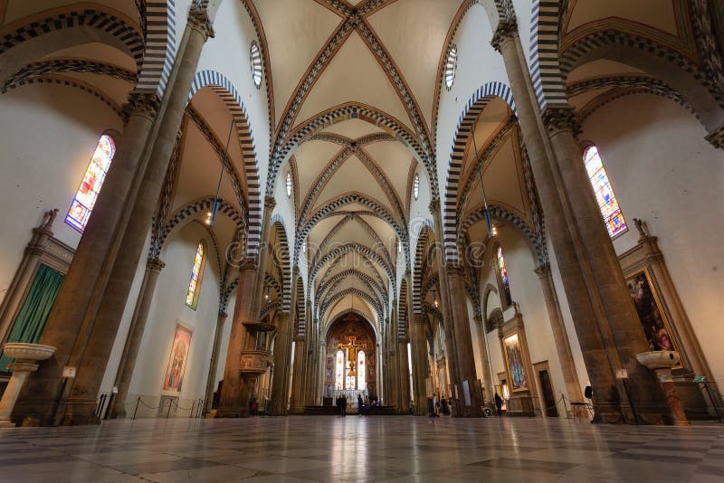 Chiesa della novella della Santa Maria immagine stock libera da diritti Chiesa della novella della Santa Maria immagine stock libera da diritti