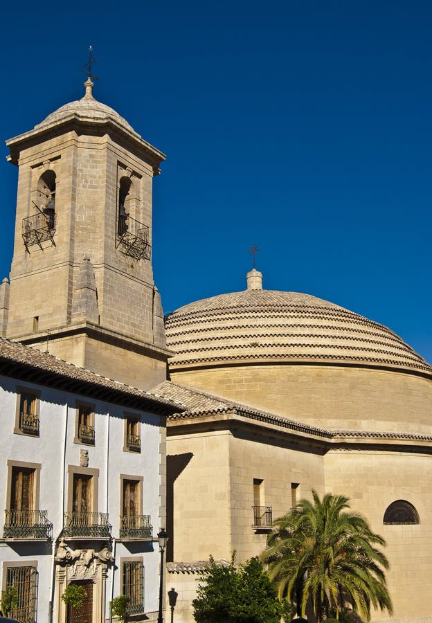 Chiesa di Montefrío immagini stock libere da diritti Chiesa di Montefrío immagini stock libere da diritti