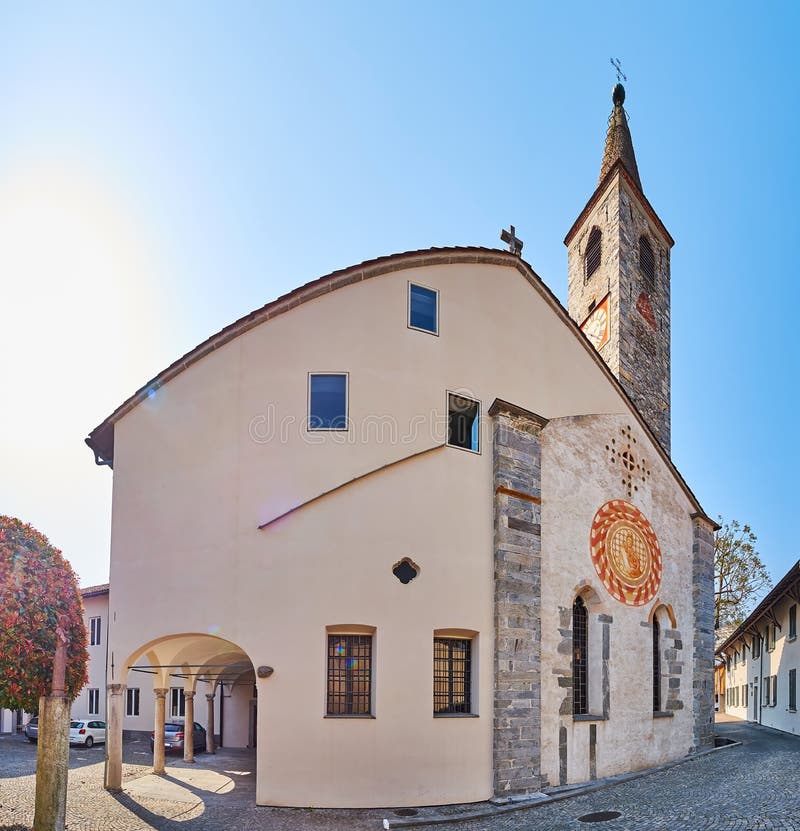 Chiesa Di Santa Maria Madre Della Misericordia Chiesa Di Santa Maria Della Misericordia Ad Ascona Svizzera Fotografia
