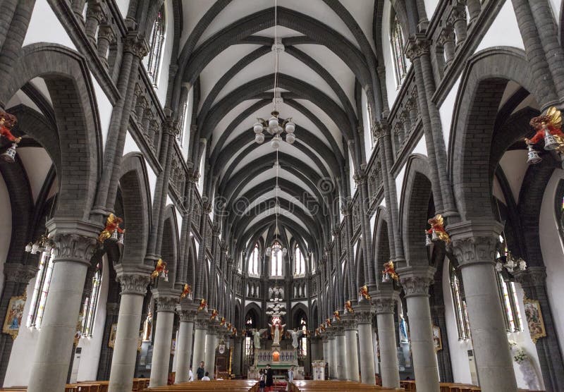 Chiesa di Shenyang, Cina immagine stock libera da diritti