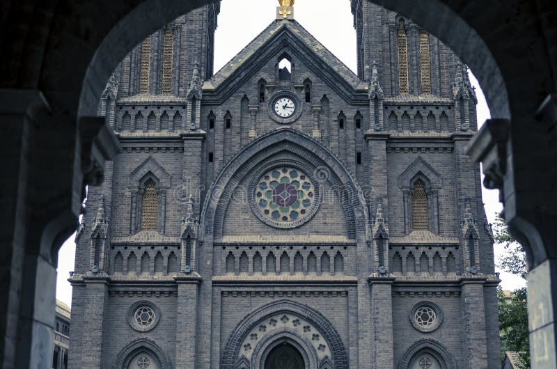 Chiesa di Shenyang, Cina fotografie stock