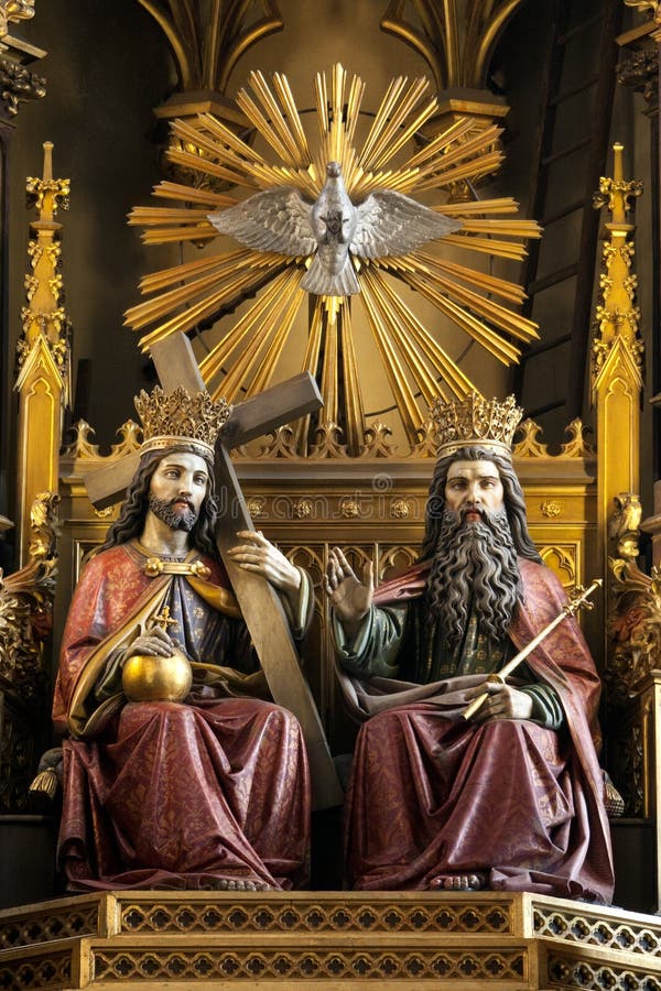Chiesa domenicana - Cracovia - Polonia fotografia stock Chiesa domenicana - Cracovia - Polonia fotografia stock