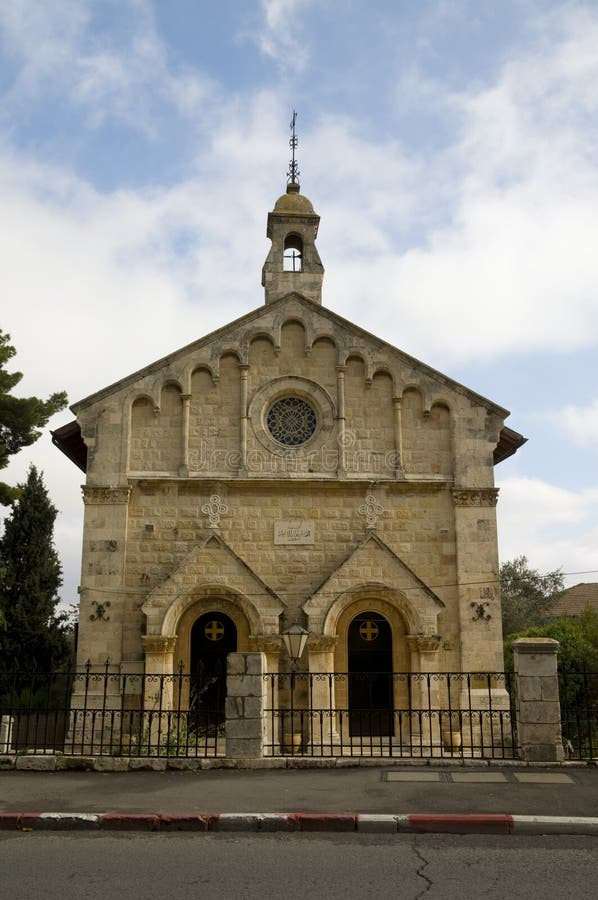 Chiesa a Gerusalemme immagine stock libera da diritti Chiesa a Gerusalemme immagine stock libera da diritti