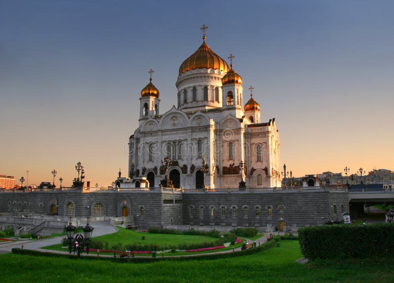 Chiesa a Mosca, Russia fotografia stock Chiesa a Mosca, Russia fotografia stock