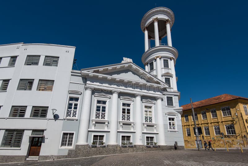 Chiesa presbiteriana di Curitiba immagini stock libere da diritti Chiesa presbiteriana di Curitiba immagini stock libere da diritti