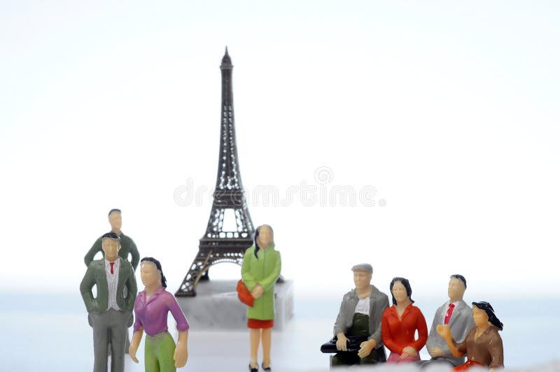 Tour Eiffel Miniature Figure