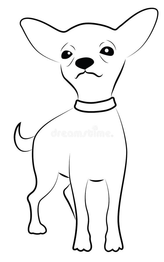 Chihuahua Stock Illustration Illustration Of Puppy Sweet Chihuahua Stock Illustration Illustration Of Puppy Sweet