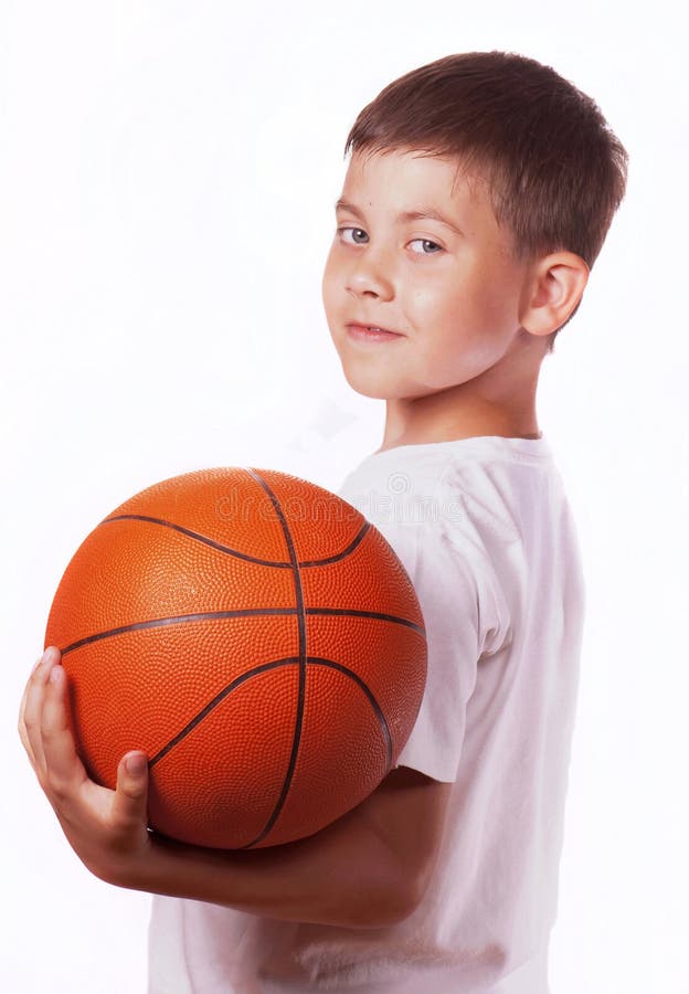 Child with ball