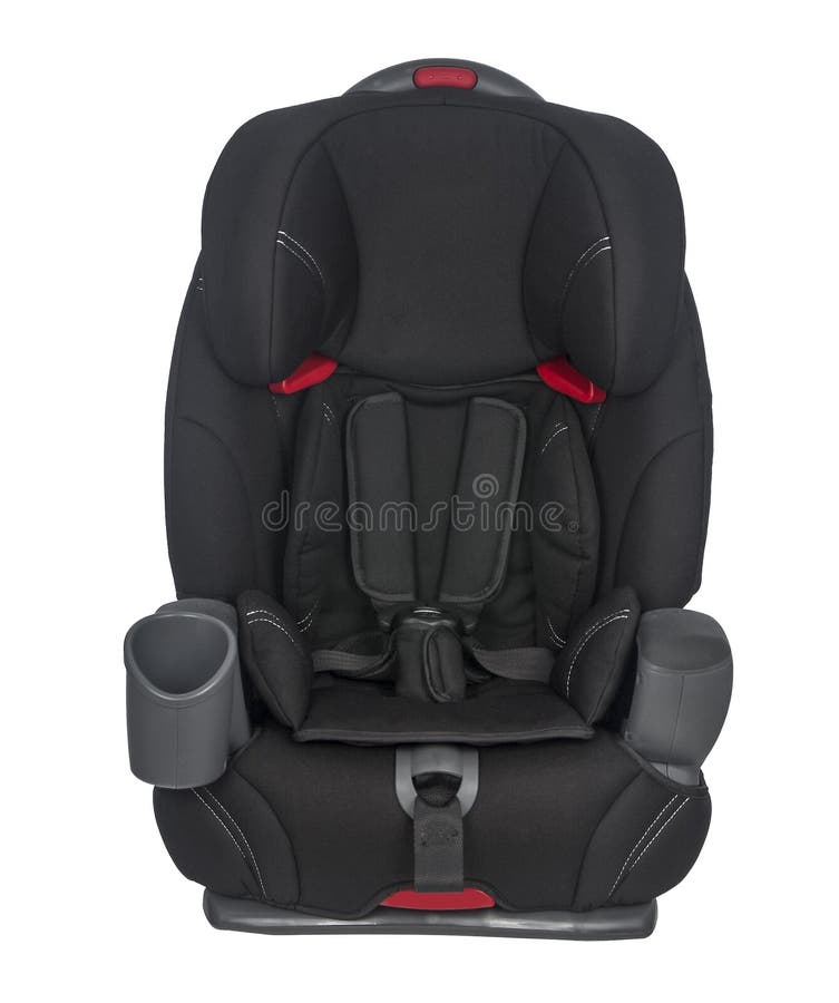 Child Car Seat White Background Metal Frame Stock Photos Free