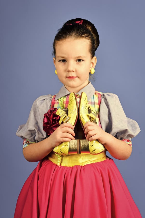 Child Childhood Children Happiness Concept. hairdresser and barbershop. hairdresser, long hair of little girl stock image Child Childhood Children Happiness Concept. hairdresser and barbershop. hairdresser, long hair of little girl stock image