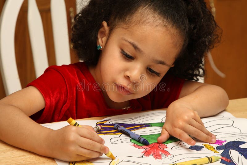 Child coloring